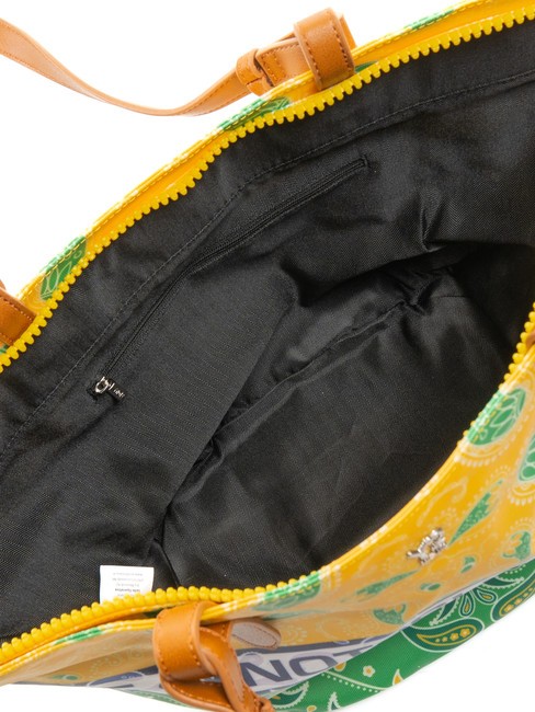 BANDANAS Bolso shopping de playa mediano verde - Bolsos Mujer