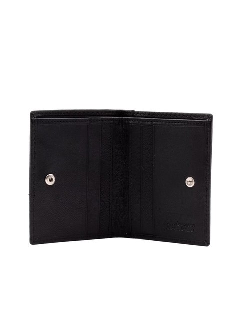 JOHN Cartera vertical de piel negro - Carteras Hombre