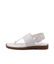 ROCCOBAROCCO RB Sandalia tipo chancla con tira trasera blanco - Zapatos Mujer - 2