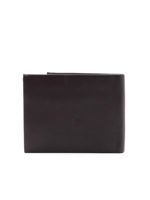 STRIPE Monedero de piel marron oscuro - Carteras Hombre