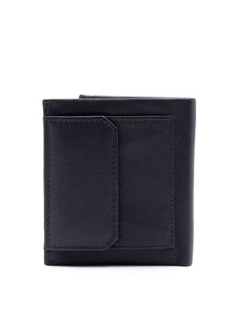 STRIPE Cartera vertical con bolsillo azul - Carteras Hombre