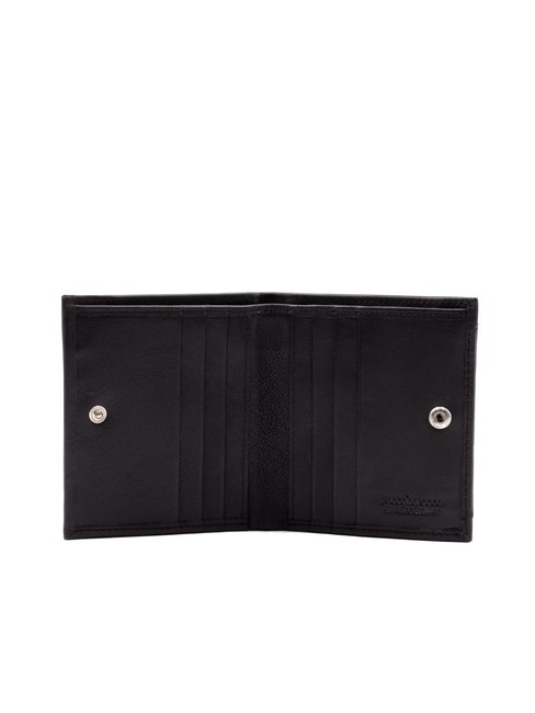 STRIPE Cartera vertical con bolsillo negro - Carteras Hombre