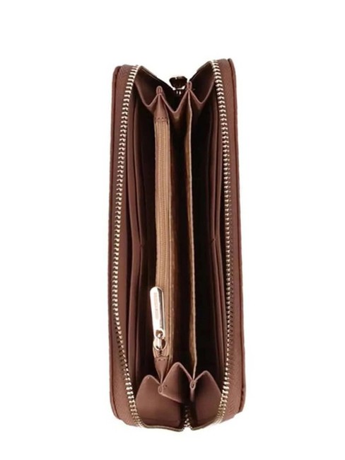 BELLA Cartera grande con cremallera alrededor broncearse - Carteras Mujer