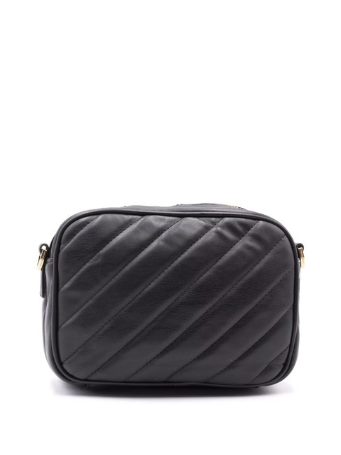 GLAM Bolso de dormitorio acolchado negro - Bolsos Mujer