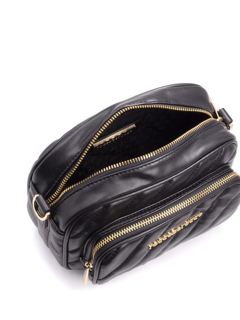 GLAM Bolso de dormitorio acolchado negro - Bolsos Mujer