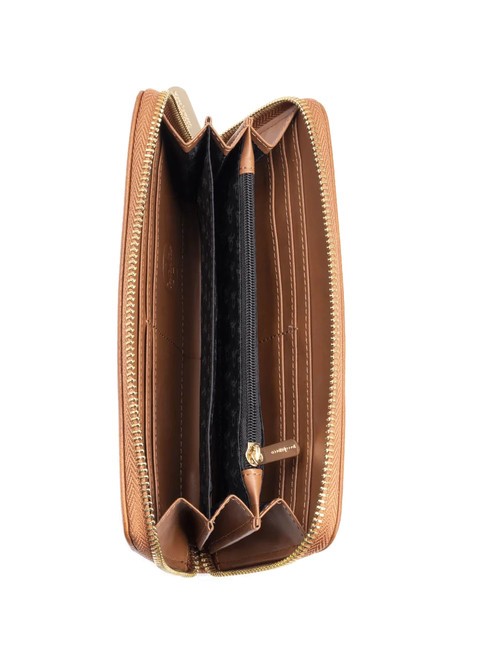 ADELE Cartera grande con cremallera alrededor broncearse - Carteras Mujer