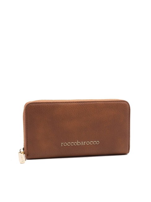 ADELE Cartera grande con cremallera alrededor broncearse - Carteras Mujer