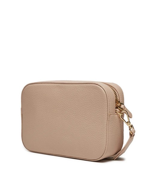 TEBE Bolso bandolera en piel texturizada rosetas - Bolsos Mujer