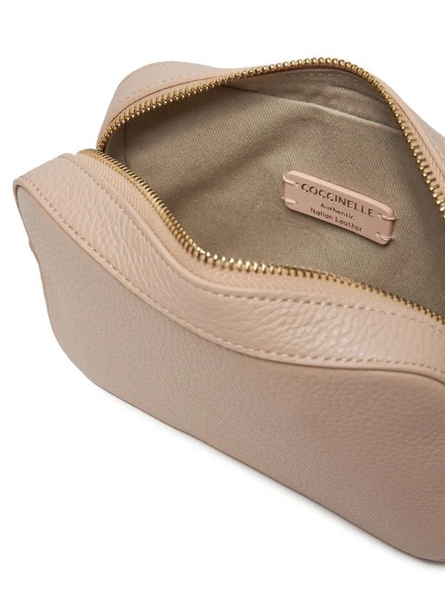 TEBE Bolso bandolera en piel texturizada rosetas - Bolsos Mujer