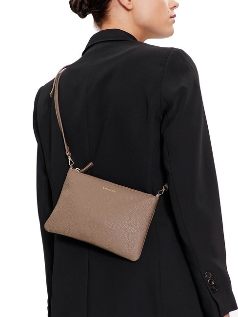 BEST CROSSBODY Minibolso de piel topo c&aacute;lido - Bolsos Mujer