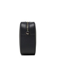 COCCINELLE TEBE Bolso bandolera en piel texturizada azul medianoche - Bolsos Mujer - 3