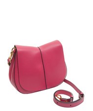 GIANNI CHIARINI HELENA ROUND Bolso bandolera, en piel. buganvillas - Bolsos Mujer - 2