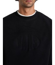VANS CARLO LOOSE Sudadera polar con cuello redondo negro - camiseta - 4