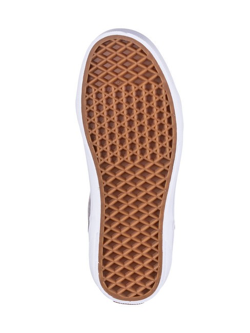 SELDAN Zapatillas de piel de ante retro pop gris/crema brulée - Zapatos Mujer