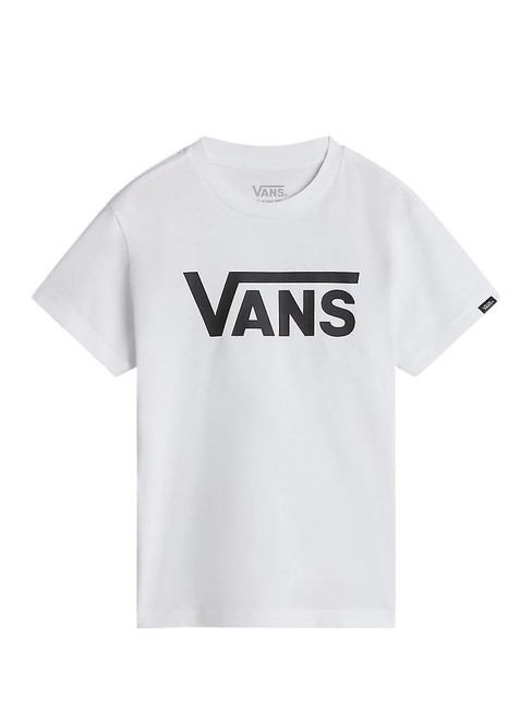 VANS CLASSIC Camiseta de algodón blanco negro - Camiseta niño