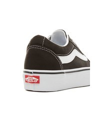 VANS WARD PLATFORM Zapatillas altas blanco negro - Zapatos Mujer - 6