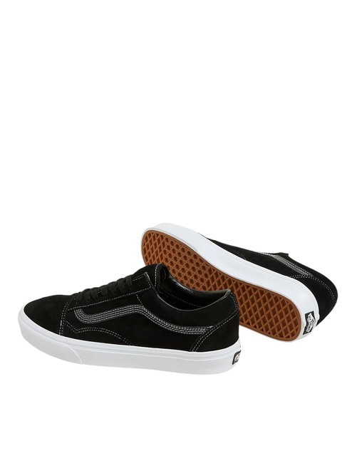 OLD SKOOL Zapatillas de piel de ante negro - Zapatos unisex