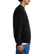VANS CARLO LOOSE Sudadera polar con cuello redondo negro - camiseta - 3