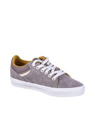 VANS SELDAN Zapatillas de piel de ante retro pop gris/crema brulée - Zapatos Mujer - 3