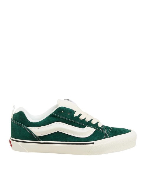 KNU SKOOL Zapatillas de piel de ante gamuza de cerdo verde - Zapatos unisex