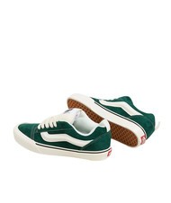 VANS KNU SKOOL Zapatillas de piel de ante gamuza de cerdo verde - Zapatos unisex - 4