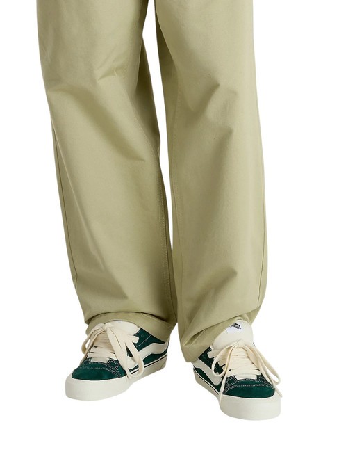 KNU SKOOL Zapatillas de piel de ante gamuza de cerdo verde - Zapatos unisex