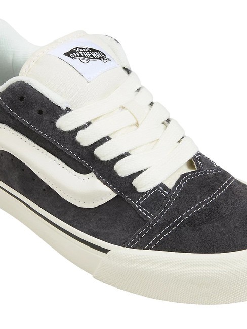 KNU SKOOL Zapatillas de piel de ante gamuza de cerdo gris - Zapatos unisex