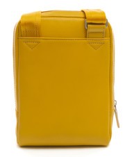 PIQUADRO Bandolera VIBE out, de piel martillada amarillo 4 - Bandoleras Hombre - 4