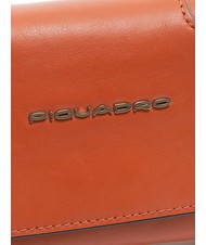 PIQUADRO CAMPIONARIO - MUSE Mini bolso / bolsito de piel NARANJA - Bolsos Mujer - 3