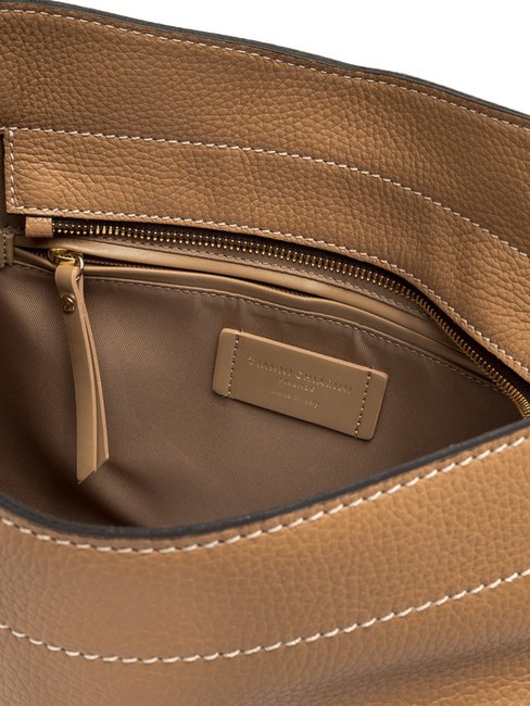 OTTAVIA  Bolso bandolera, en piel. naturaleza - Bolsos Mujer