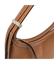 GIANNI CHIARINI NORMA Bolso hobo de piel al hombro caramelo - Bolsos Mujer - 4