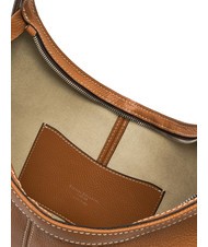 GIANNI CHIARINI NORMA Bolso hobo de piel al hombro caramelo - Bolsos Mujer - 5