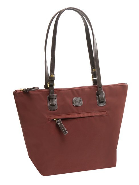 Bolsa de X Bandolera borgoña - Bolsos Mujer