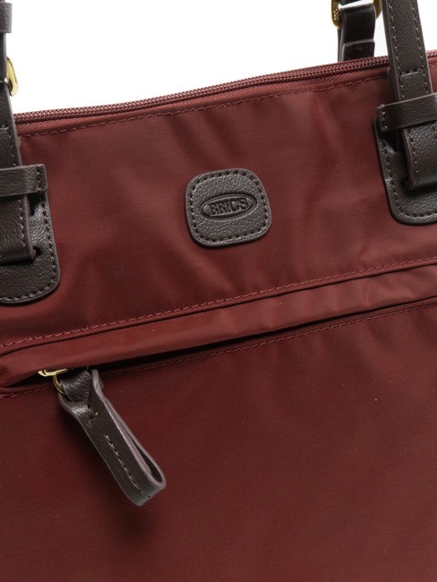 Bolsa de X Bandolera borgoña - Bolsos Mujer