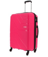 AMERICAN TOURISTER UPLAND Juego de 3 carros: cabina, mediano, grande rosa - Set Trolley - 5