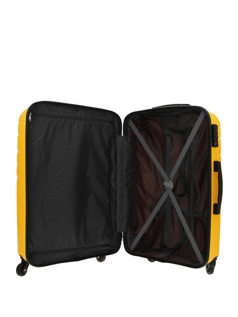UPLAND Carro de gran tama&ntilde;o amarillo - Trolley R&iacute;gidos