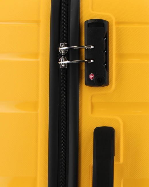 UPLAND Carro de gran tama&ntilde;o amarillo - Trolley R&iacute;gidos