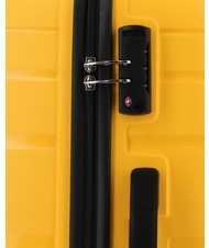 AMERICAN TOURISTER UPLAND Carro de tama&ntilde;o mediano amarillo - Trolley R&iacute;gidos - 4