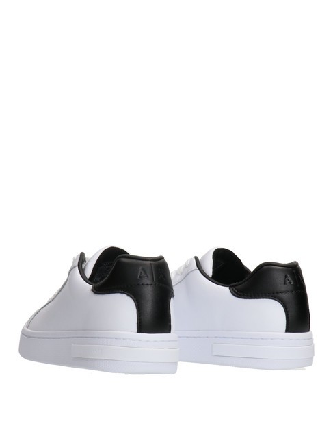 A|X Zapatillas de piel multicolor op blanco negro - Zapatos Mujer
