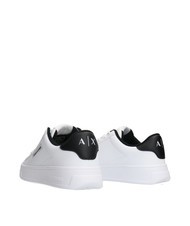 ARMANI EXCHANGE A|X LOGO Zapatillas  op.blanco+negro/negro - Zapatos Hombre - 3