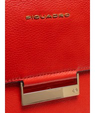 PIQUADRO W99  Mochila de cuero ROJO - Mochilas para port&aacute;til - 4