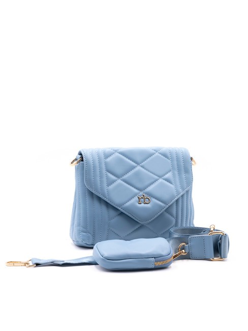 GLAM Bolso bandolera con bolsita verde mineral - Bolsos Mujer