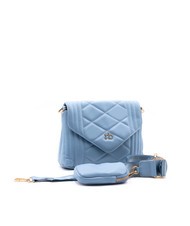 ROCCOBAROCCO GLAM Bolso bandolera con bolsita verde mineral - Bolsos Mujer - 2