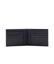 ROCCOBAROCCO ROBERT Cartera de piel texturizada 8cc azul - Carteras Hombre - 2