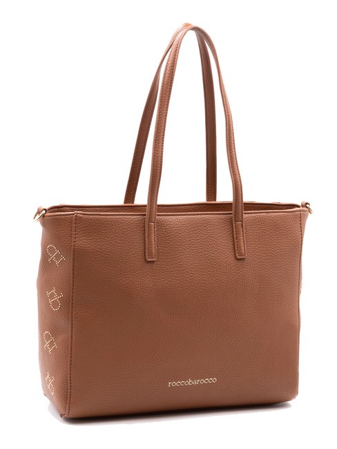 LOLA Bolso shopping con tachuelas broncearse - Bolsos Mujer