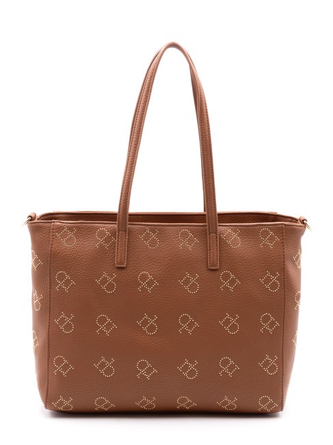 LOLA Bolso shopping con tachuelas broncearse - Bolsos Mujer