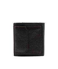 ROCCOBAROCCO ROUND Cartera de piel con bolsillo para monedas. marron oscuro - Carteras Hombre - 3