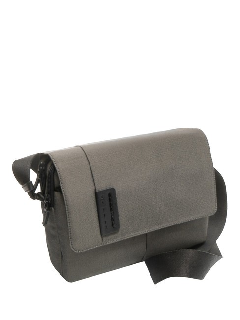 CAMPIONARIO - P16  Bandolera peque&ntilde;a en piel y tejido CLASE - Maletines de Trabajo