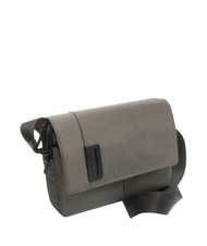 PIQUADRO P16  Bandolera peque&ntilde;a en piel y tejido - Maletines de Trabajo