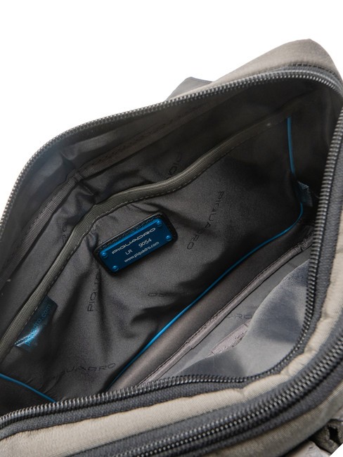 CAMPIONARIO - P16  Bandolera peque&ntilde;a en piel y tejido CLASE - Maletines de Trabajo